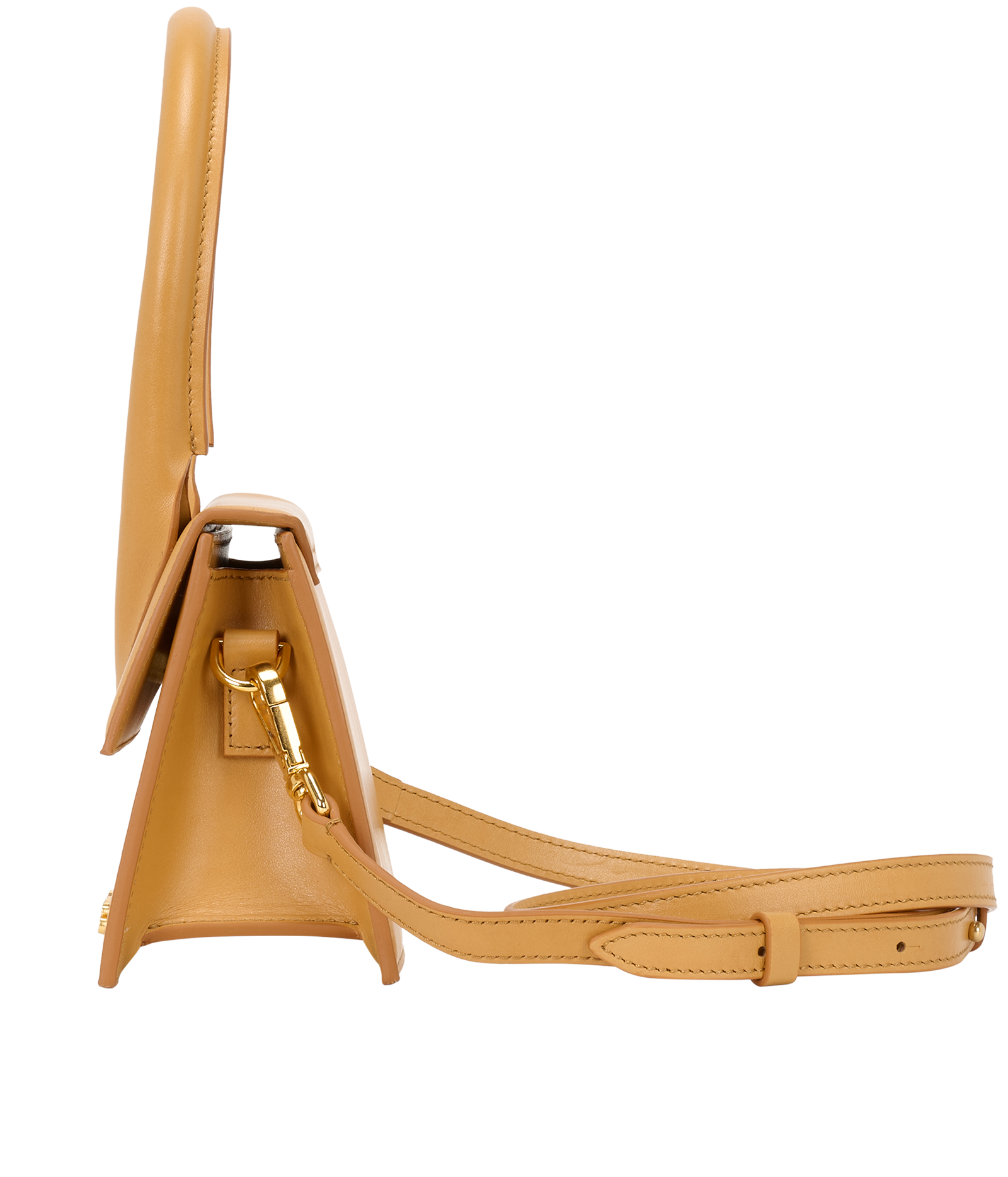 Le Chiquito Moyen, &pound;230, Handbags, Tan, Leather, Bottom view